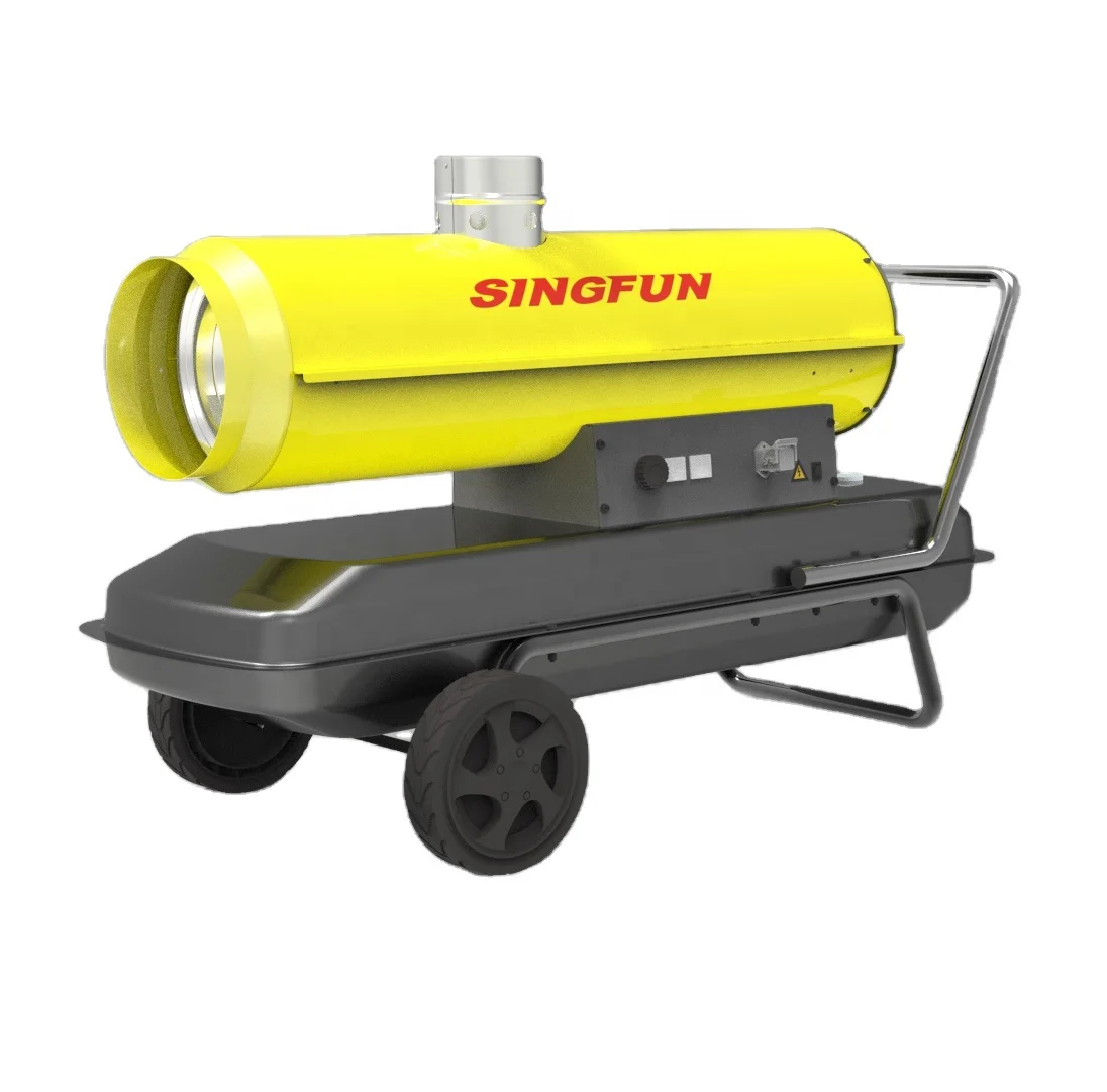 30KW Portable Farm Diesel Oil Heater Greenhouse Industrial Diesel Air Heater