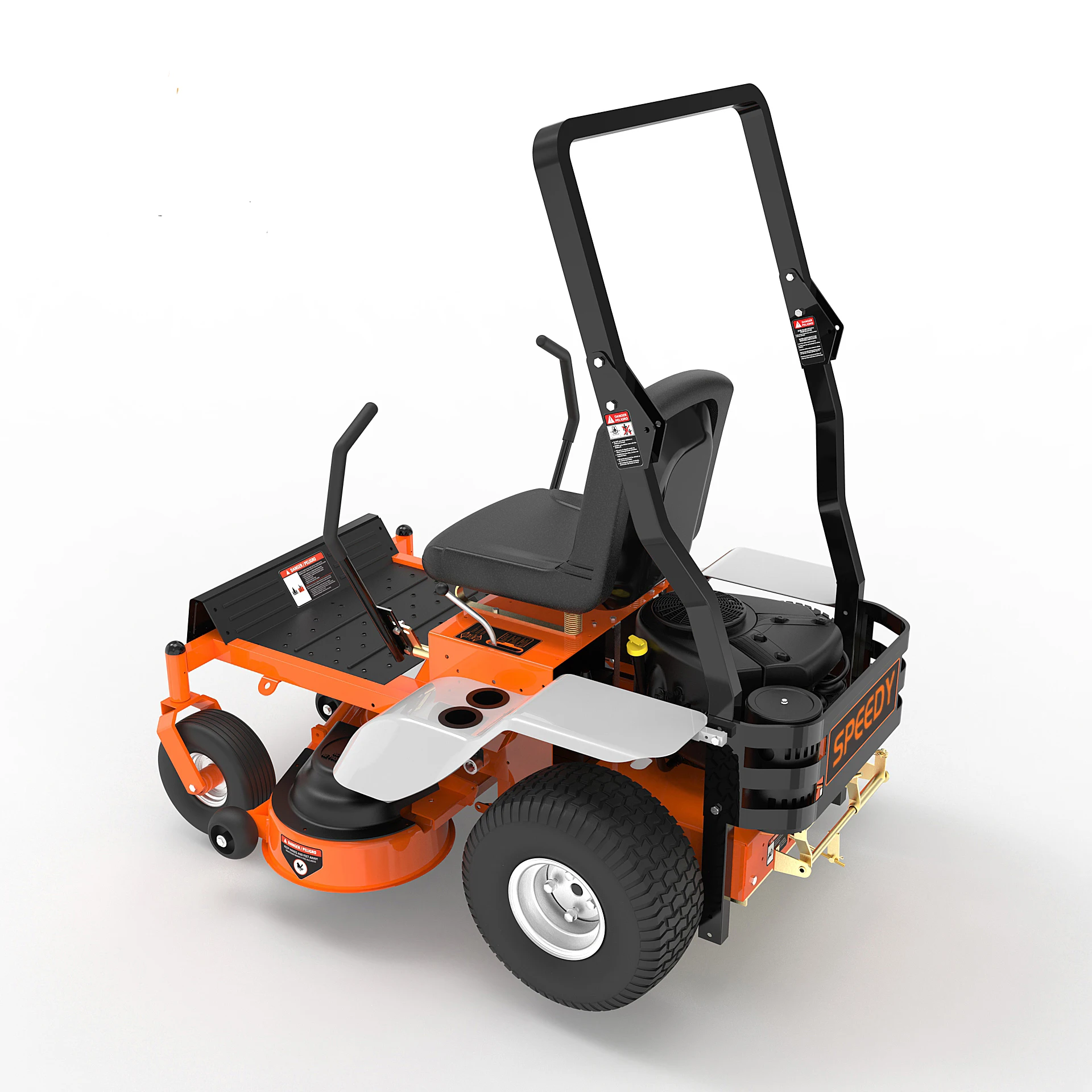 48 Inch New Zero Turn Lawn Mower with 25HP Gasoline Engine ORDER SALES OFFER DIY Grade Steel Blade for Grass Cutting