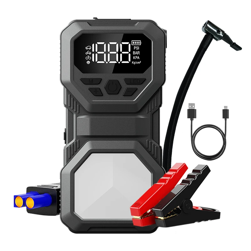 Starter Battery Car Auto 8000Mah Portable Jump Portable Car Battery Charger Jump Starter Multifunction Jump Starter