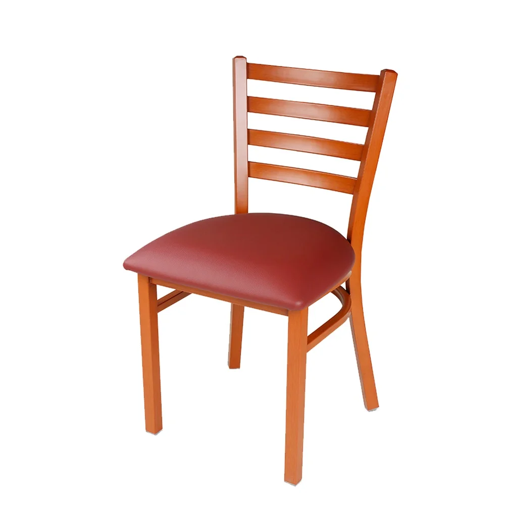 High Quality metal leg Dining Chair Modern restaurant dining cafe restaurant iron chairs for sale