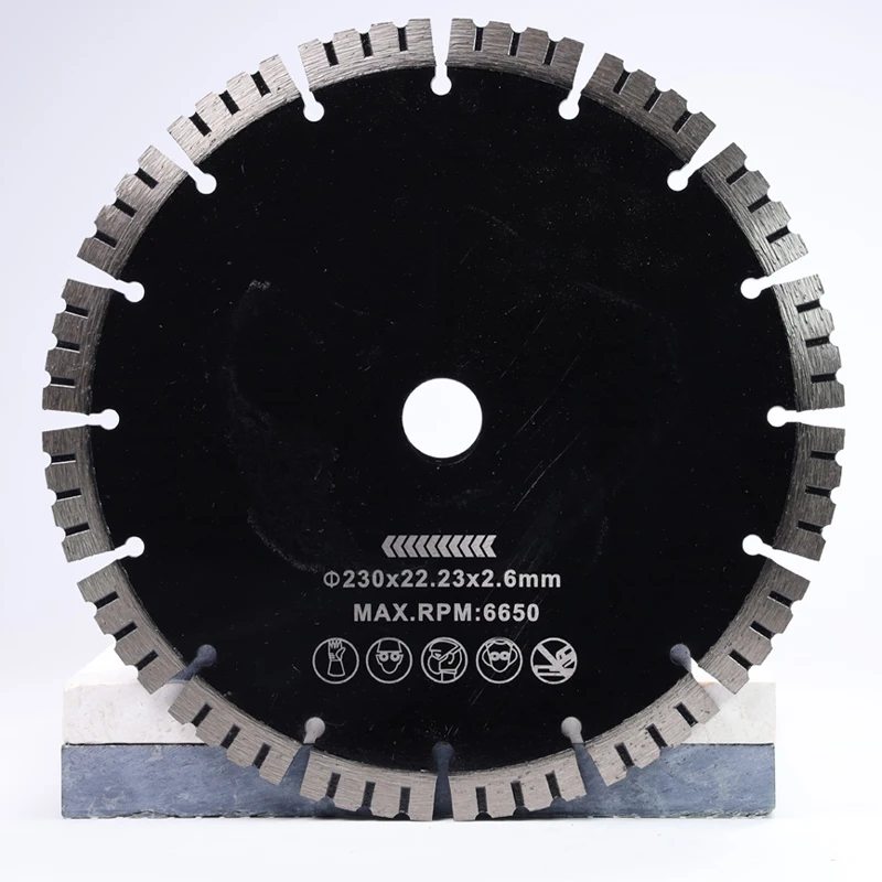 Fast cutting 230mm Diamond Saw Blade for Concrete Hot pressed Diamond Disc for Granite