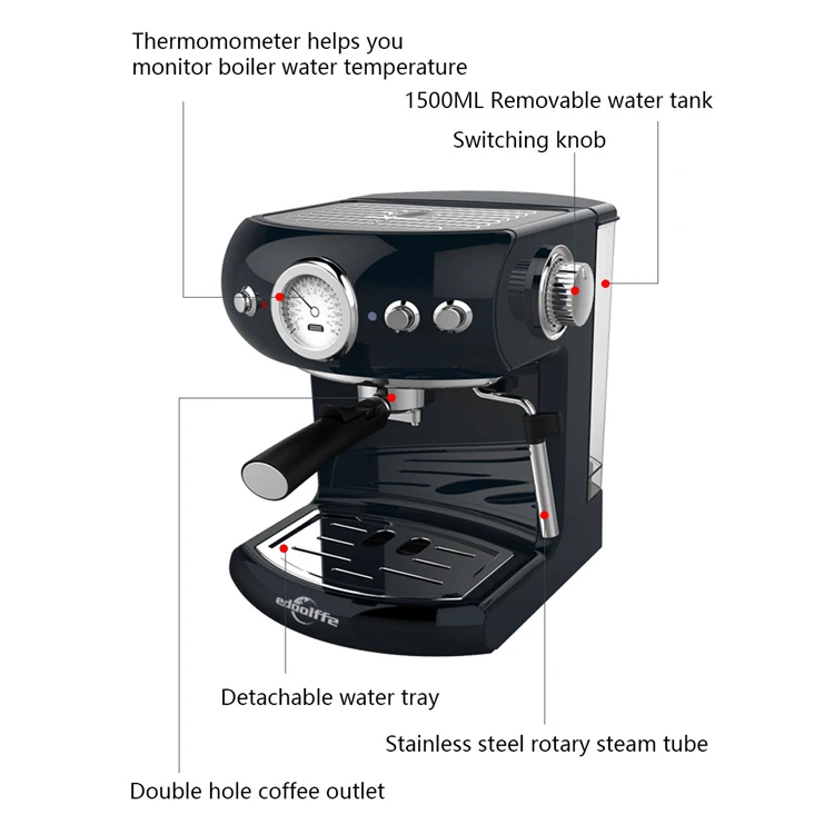 Diguo Electric Cappuccino Automatic Coffee Making Makers Machine Espresso Coffee Machine In China