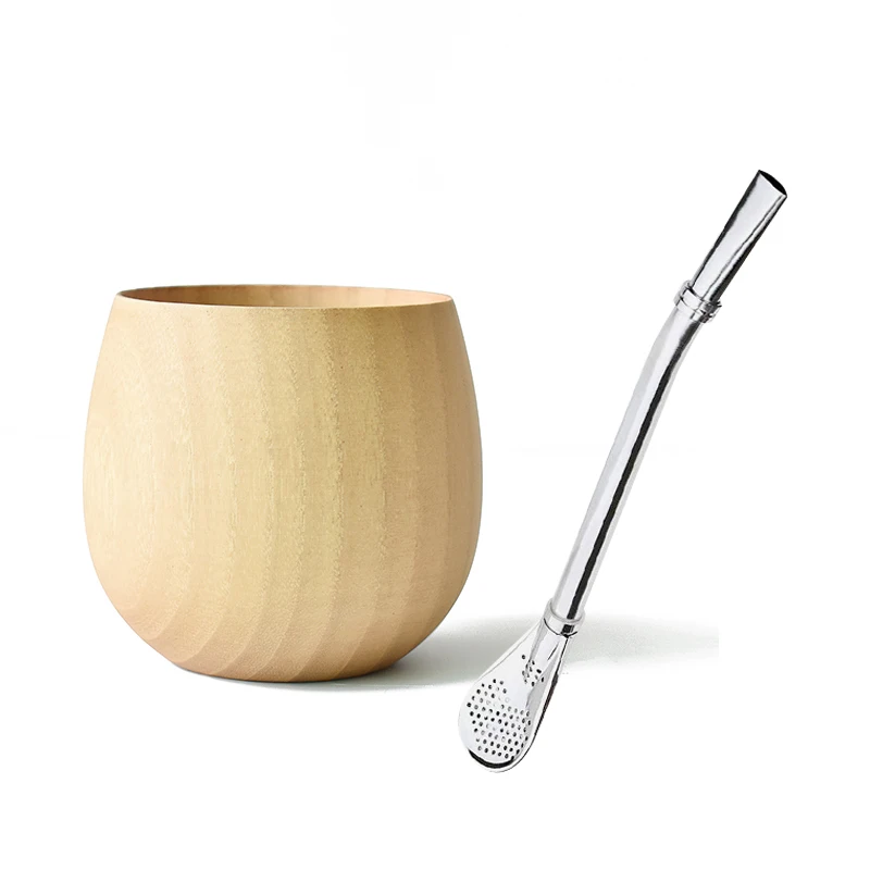 Бесплатный образец в форме яйца кружка для вина кофе Yerba Mate Gourd с