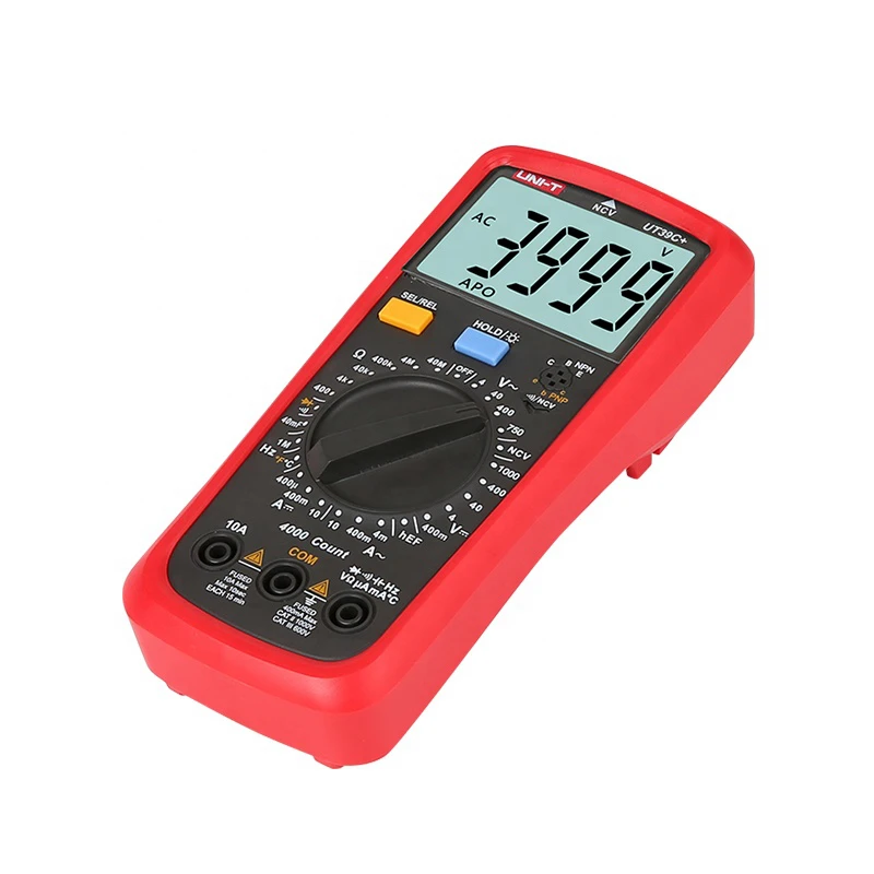 Mini Auto Continuity Test Handheld Digital Multimeter Auto Range True Rms Multimeter