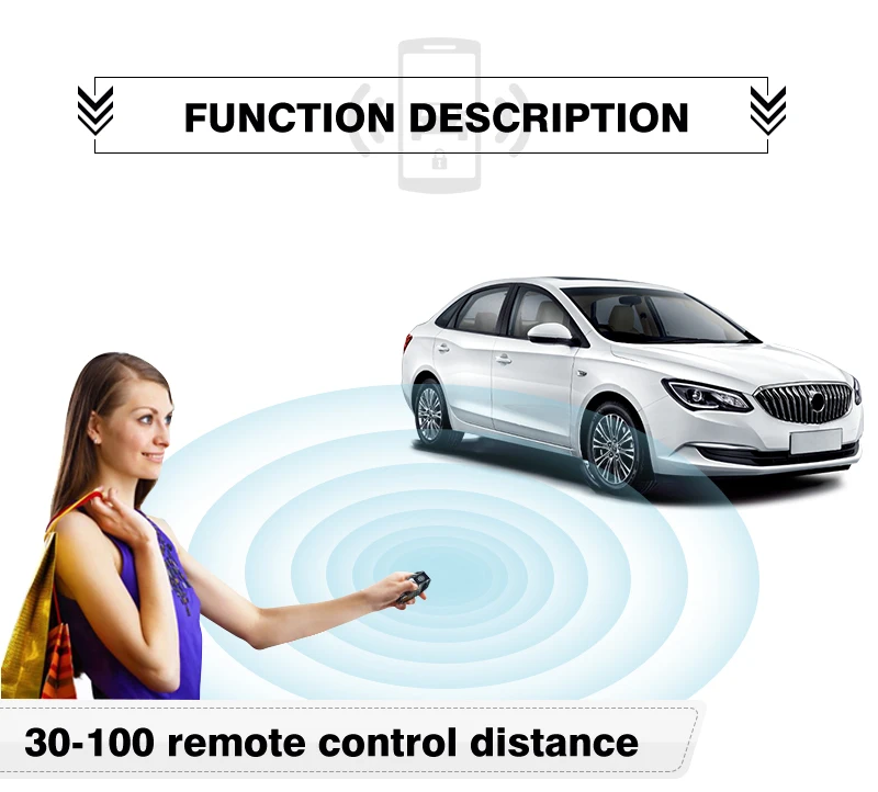 SPY 12v universal alarm car high tech superior one way dubai car alarms system