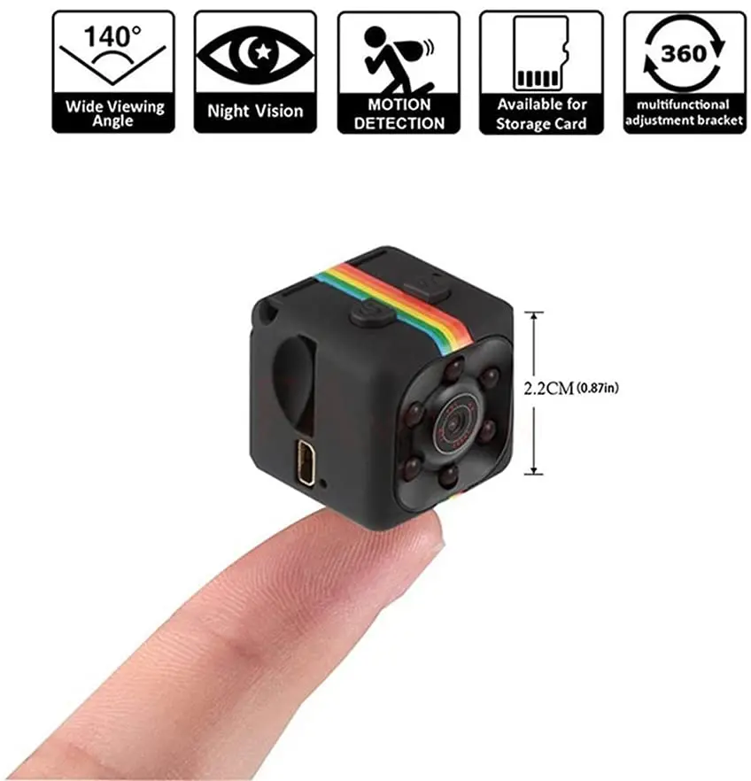 Hot 2MP 1080P Smart Home P2P SQ11  HD  Camera Voice HD 960P Mini DV Video Recorder Mini Wifi Camera