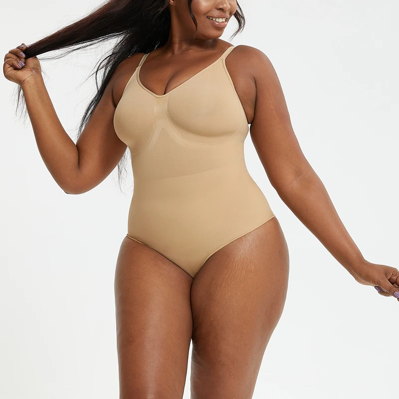 2022 New Drop Shipping Smooth Body Shaper Waist Butt Lifter Firm Control Underwear Plus Size Slim Shapewear Seamless Bodysuit