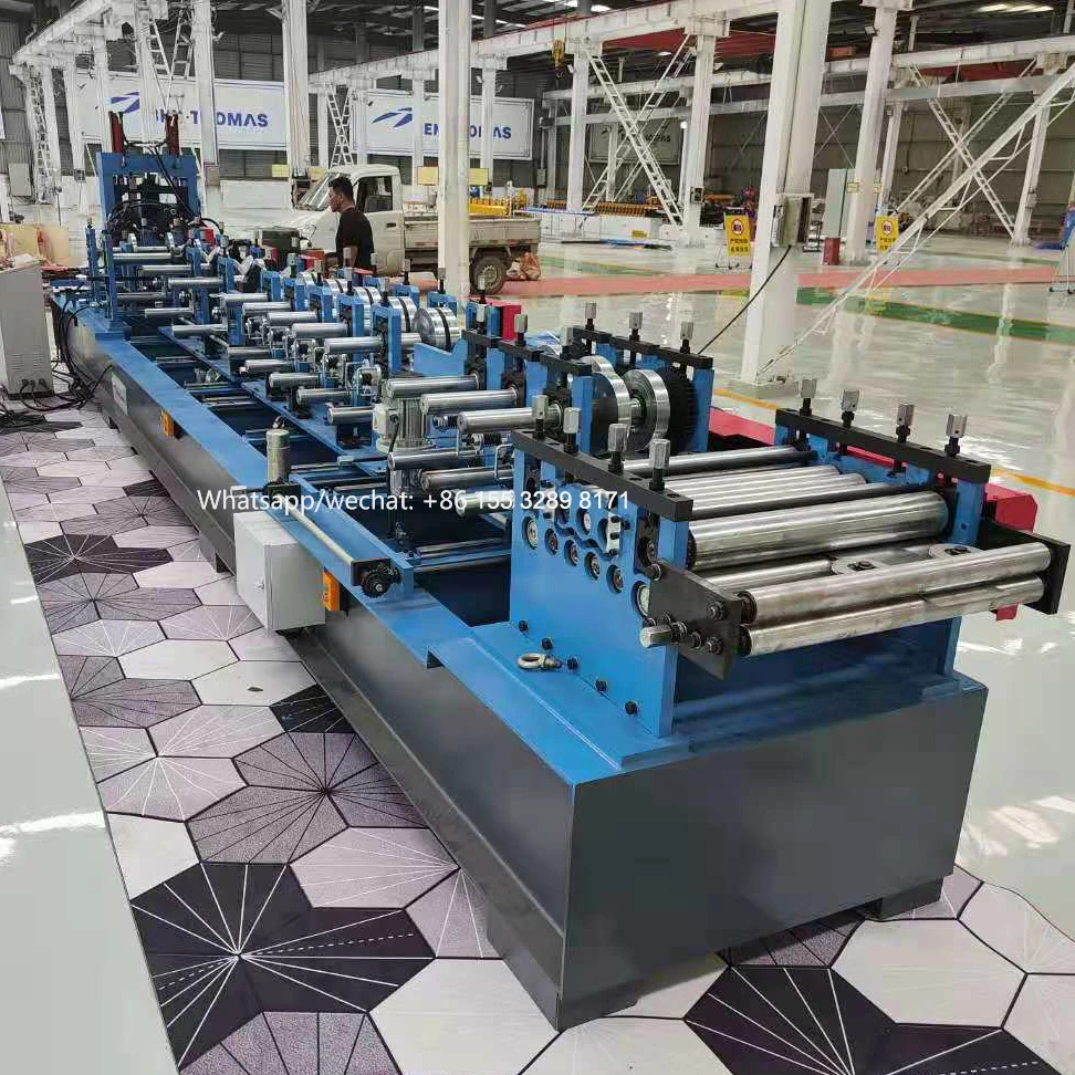 High quality automatic steel z purlin making machine price for selling