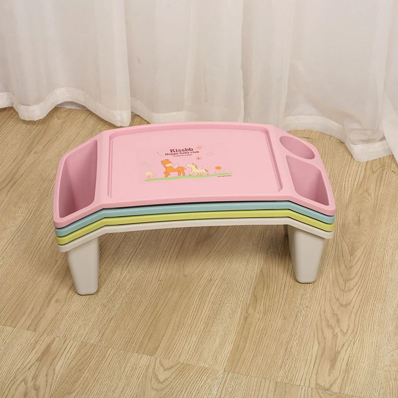 Children Model and Design Ergonomic small square mini pp plastic Baby Kids Children Study Reading Play table desk