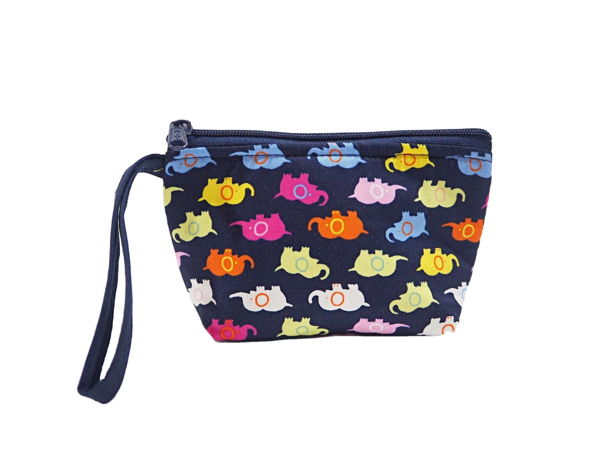 
Premium Thailand Handmade Coin Purse with Animal Printed Fabric 