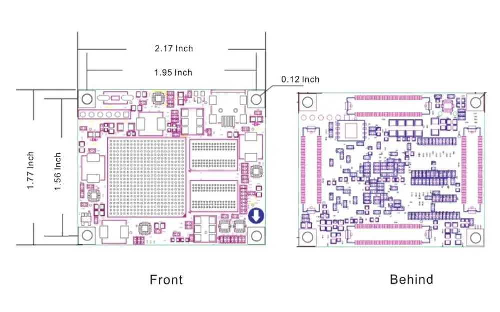 
XILINX Artix-7 A7 FPGA Core Board XC7A100T fpga development board Minimum System ALINX Brand 