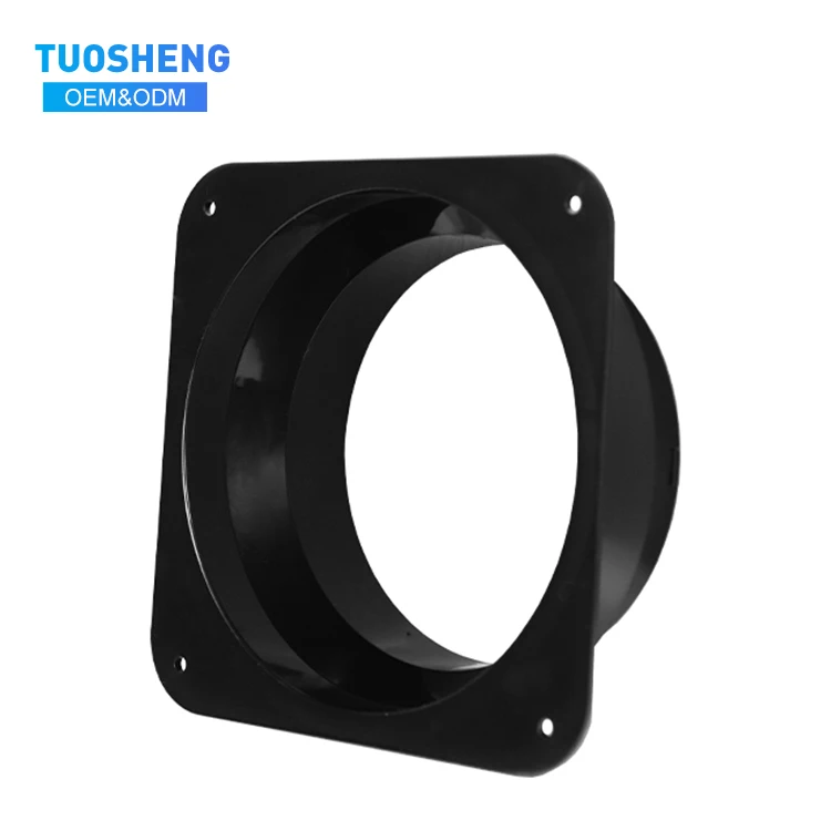 Custom Outlet Joint Flange Double Plastic Vent Air Ventilation Exhaust Fan Cover