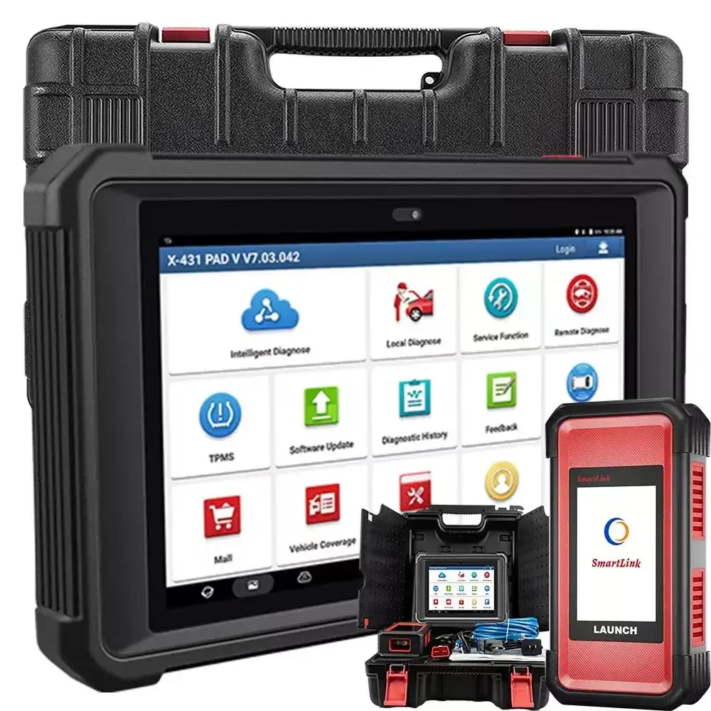 BAOHUA 2024 LAUNCH X431 PAD V ELITE Reprogramming Scan Tool 60+ Services