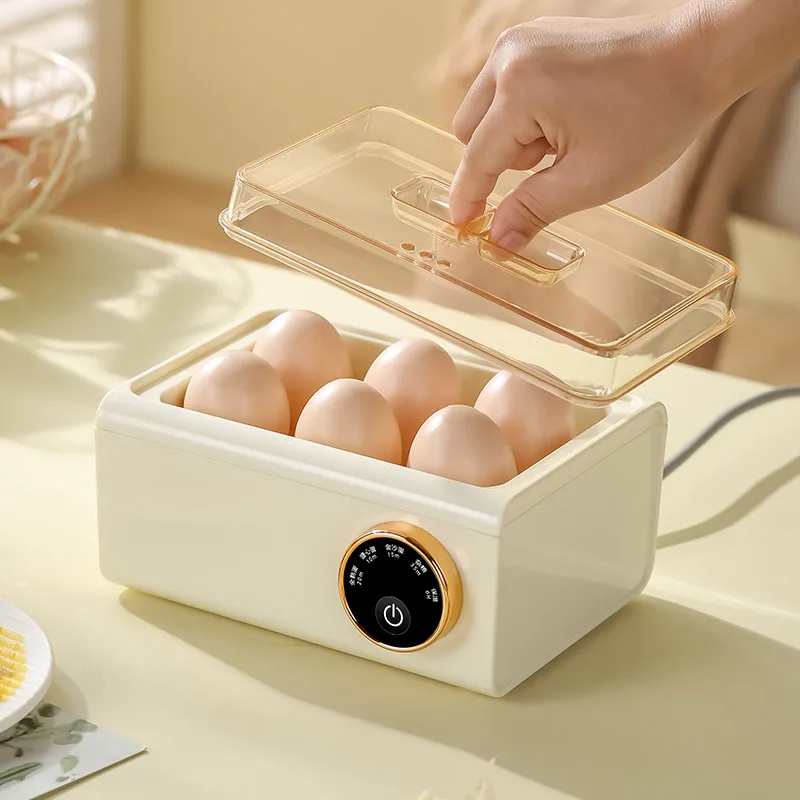 Breakfast Electric Smart Egg Cooker Small-sized Multifunction Egg Steamer Family Mini Rapid Egg Cooker