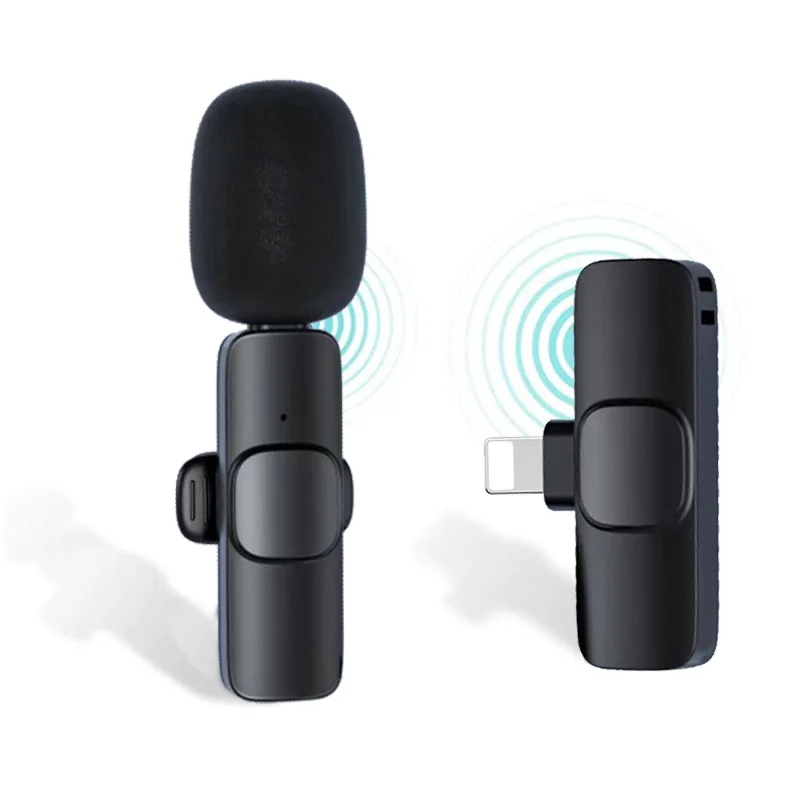 Беспроводной петличный микрофон громкой связи Bluetooth 5 0 возможностью погружения на глубину до 30 м короткое видео съемки беспроводной для Type-C