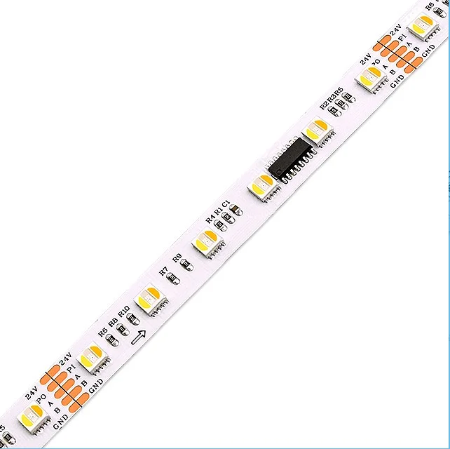 Smart Decoration DMX512 DC24V 60Leds RGBWW  For Home Ceiling Light Led Light Outdoor DMX512 Led Lights
