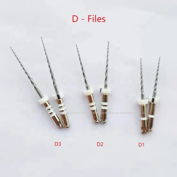 Factory price high quality dental instruments root canal D files/ retreatment files