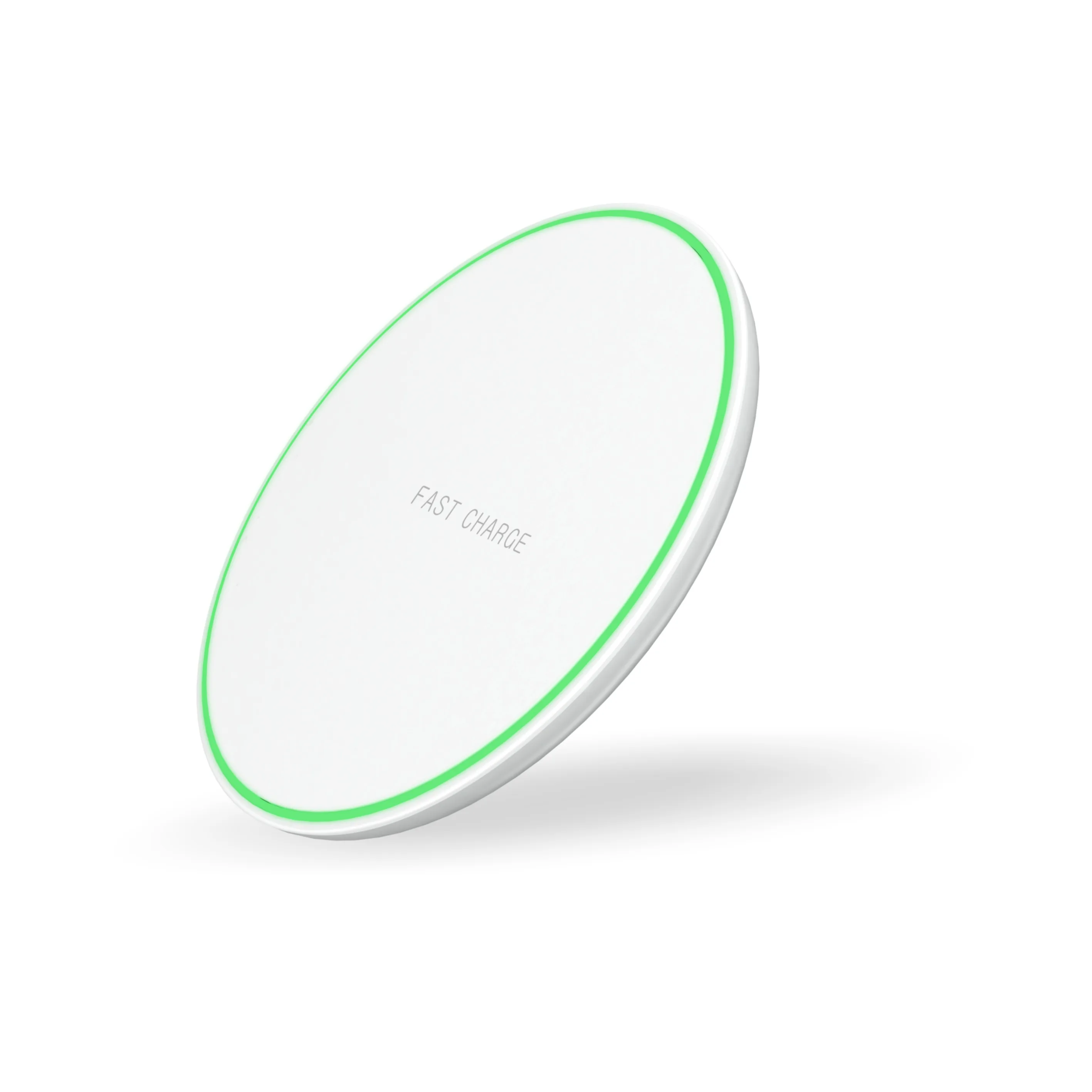 
fast charging pad usb 10w qi fast wireless charger stand for iphone 