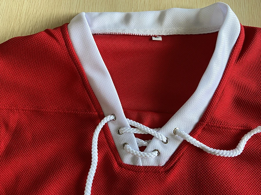 custom Tretiak CCP 24  Russia Red Ice Hockey Jersey  100% Stitched   youth  Hockey Jersey  S-3XL