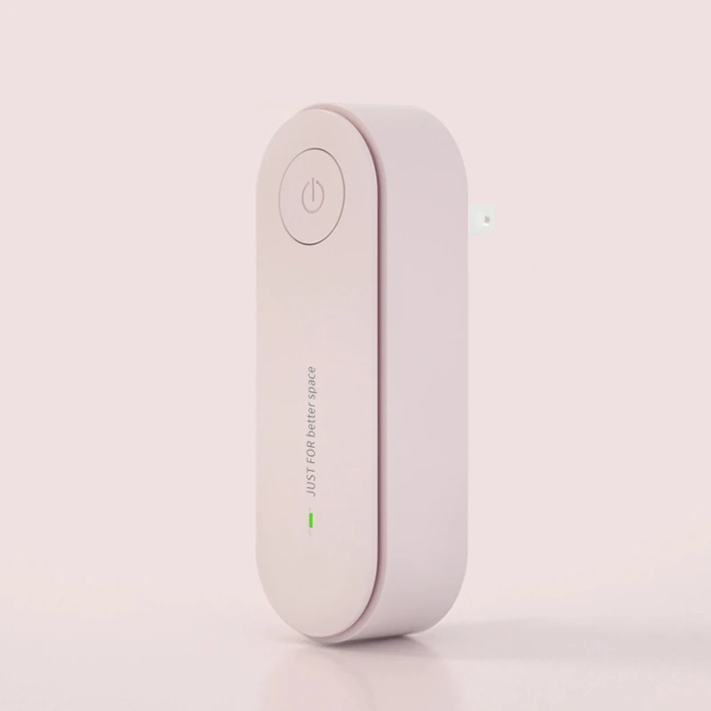 
Plug in Air Purifier for Home Cleaner Mini Air Ionizer to Remove Smoke Portable Deodorizer Air Freshener Green US Plug for room 