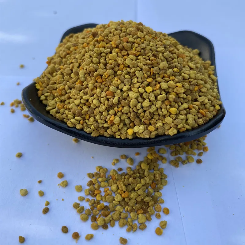 Wholesale Food Grade Natural Bee Pollen powder Raw Rape Bee Pollen with Yellow Bee Pollen