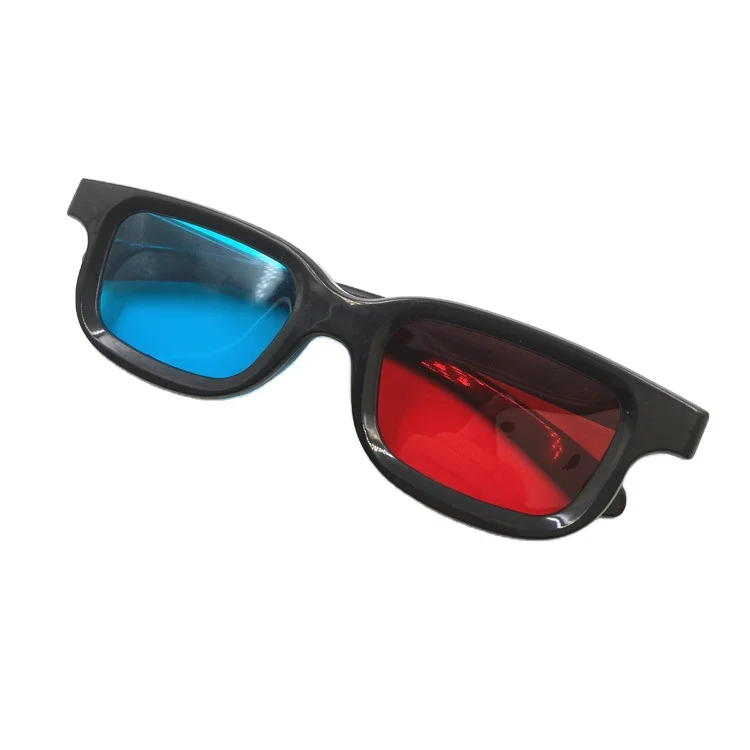 Red blue 3d glasses  Green Red/Amber Blue 3D Glasses for Movie Game DVD Visions Cinemas
