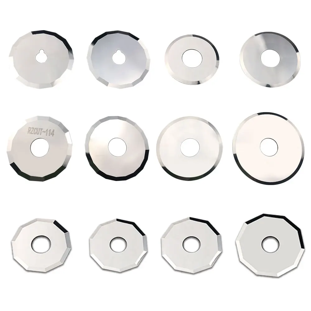 Z50 Z51 Z52 Tungsten carbide round blade circular slitter rounding blade knife for fabric paper