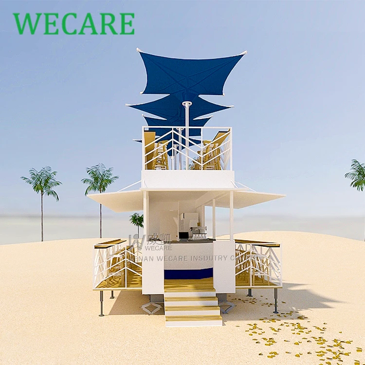 WECARE 800BT двухэтажный прицеп для пищевых продуктов мобильная Кухонная Тележка