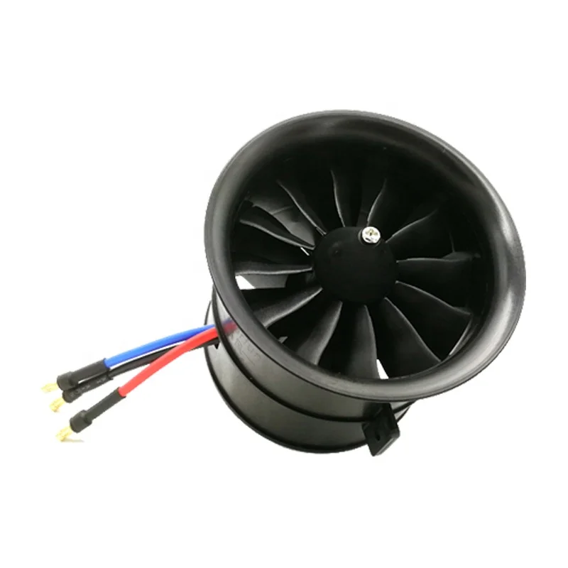 70 мм 4S 3400KV EDF импеллер 12 лезвий RC Самолет Модель аксессуары для