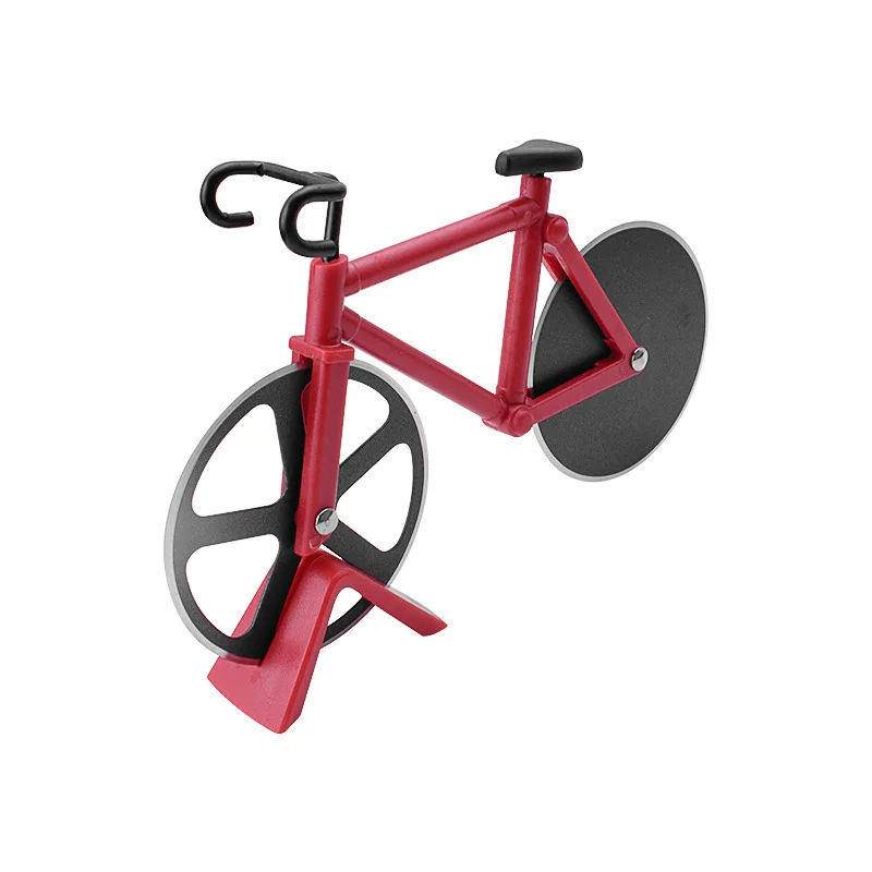 Custom Logo Bicycle Pizza Cutter Wheel with Stainless Steel Blade