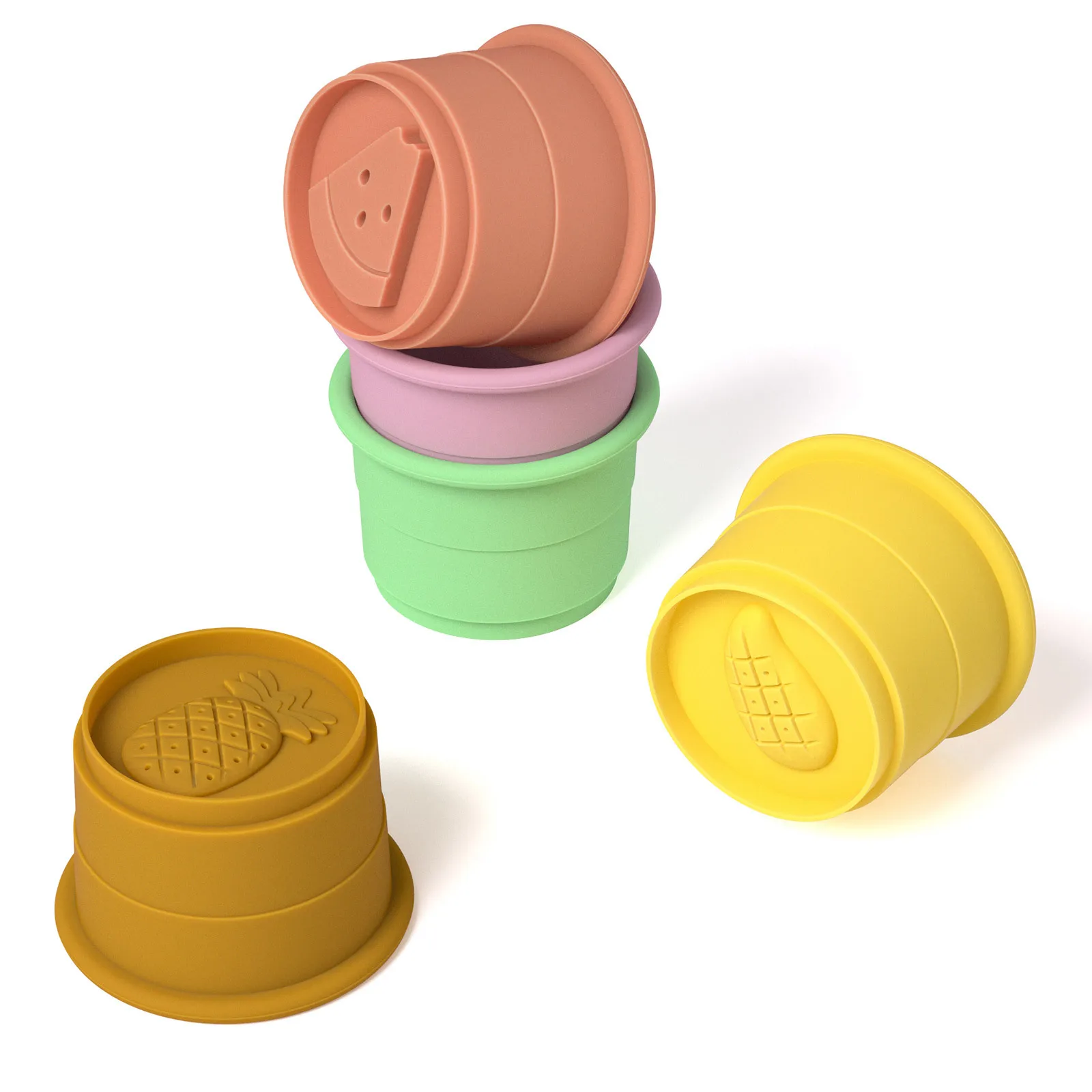 5 шт. разноцветные развивающие игрушки