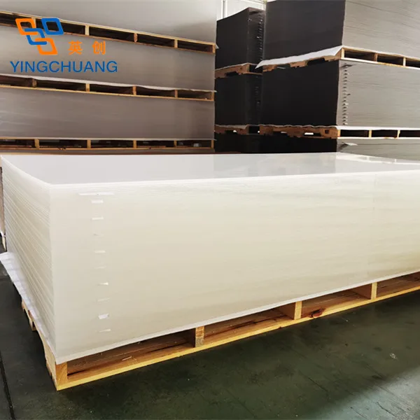 YINGCHUANG 100% натуральный 3 мм акриловый лист 1,22x2,44 м акриловый лист для наружных знаков