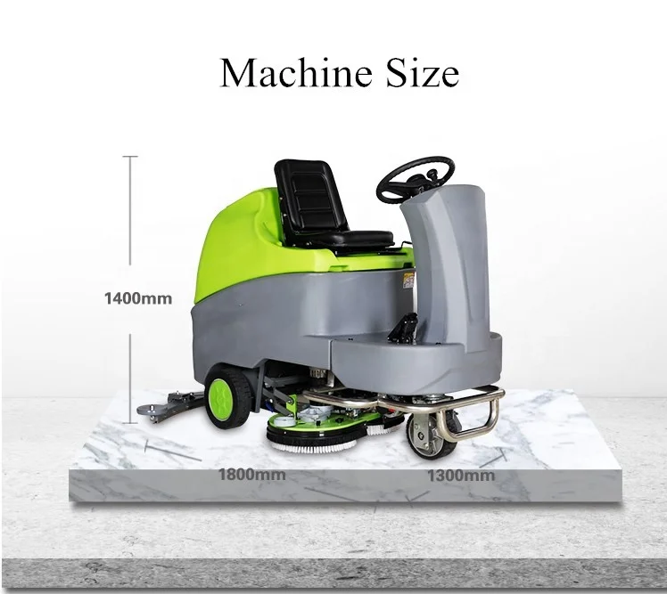 DW800B floor scrubber 10