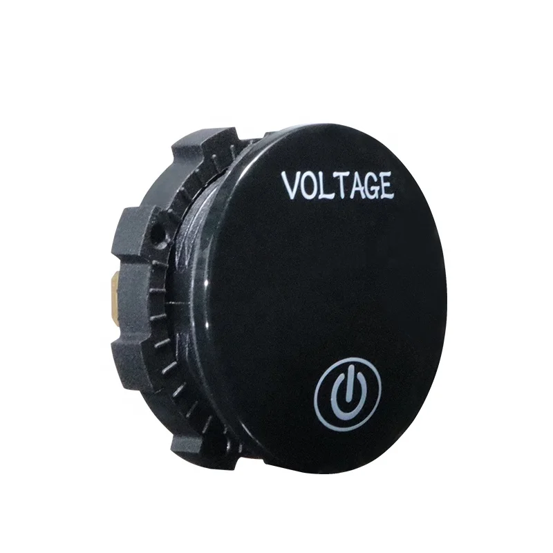 Hot selling factory price DC Auto Car Waterproof Meter LED Display Digital Voltmeter