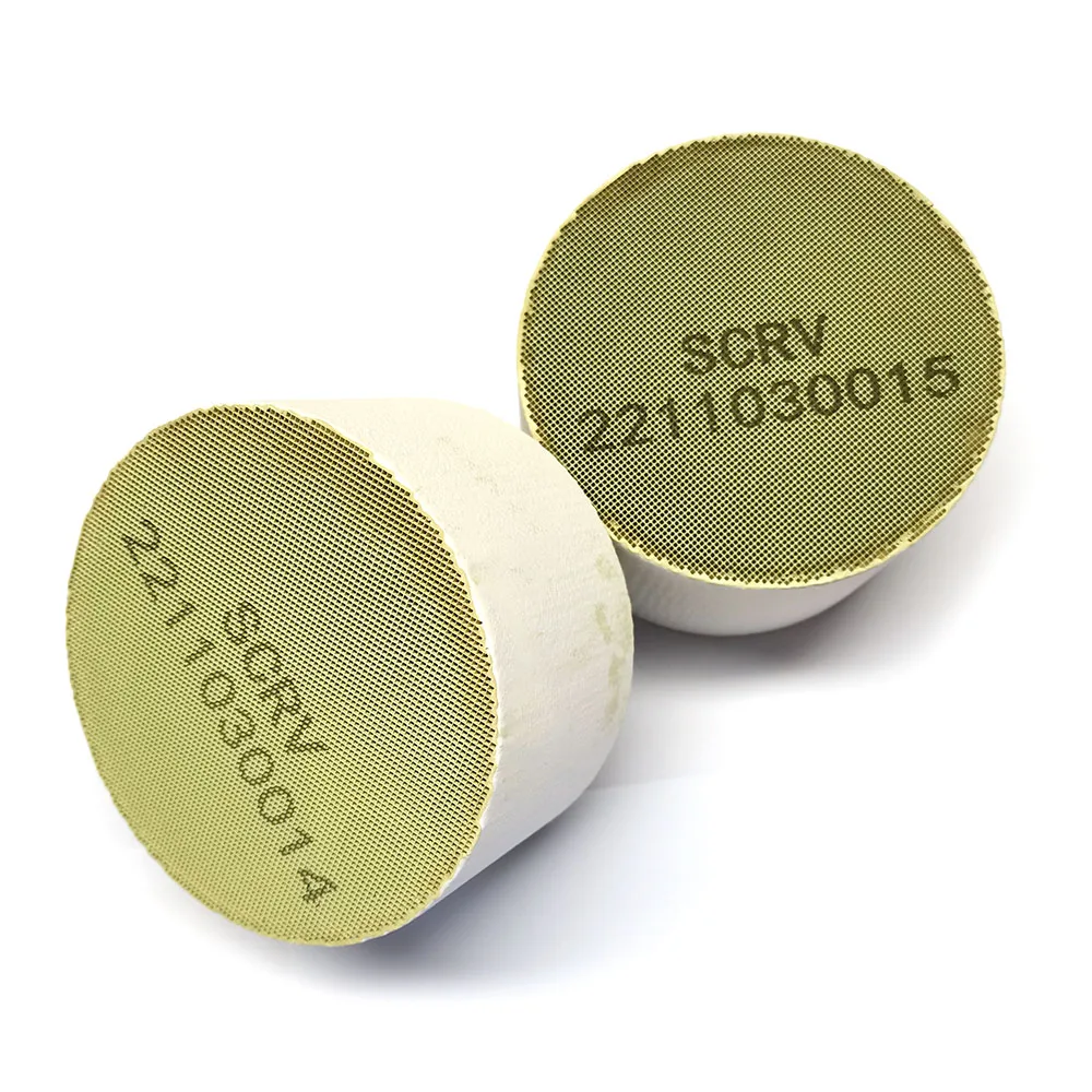 Euro 5 Euro 6 Exhaust Honeycomb Ceramic Substrate Selective Catalytic Reduction SCR Catalyst Support for Catalytic Converter