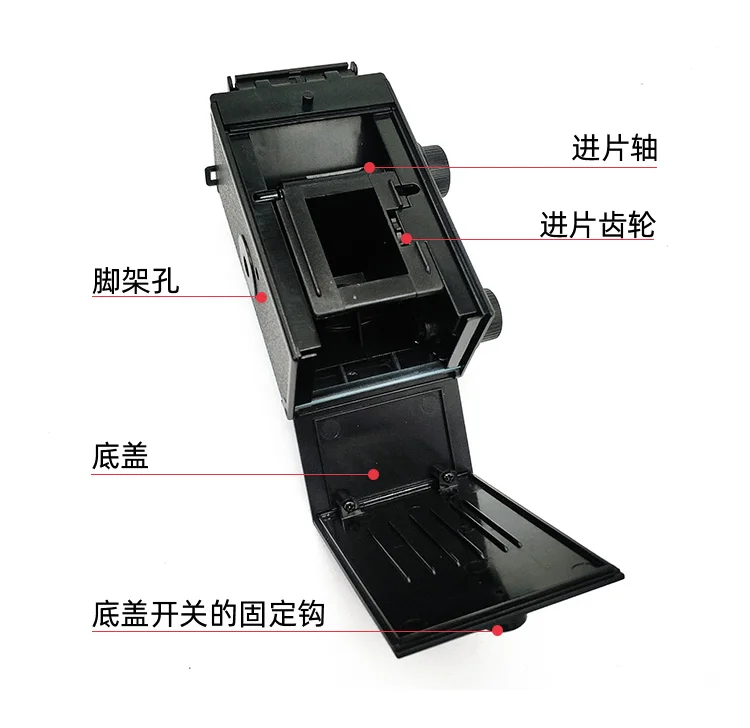 LOMO двойной объектив 135 формат DIY Holga камера Новый TLR/DIY 35 мм пленка Recesky DIY двойной объектив Lomo камера