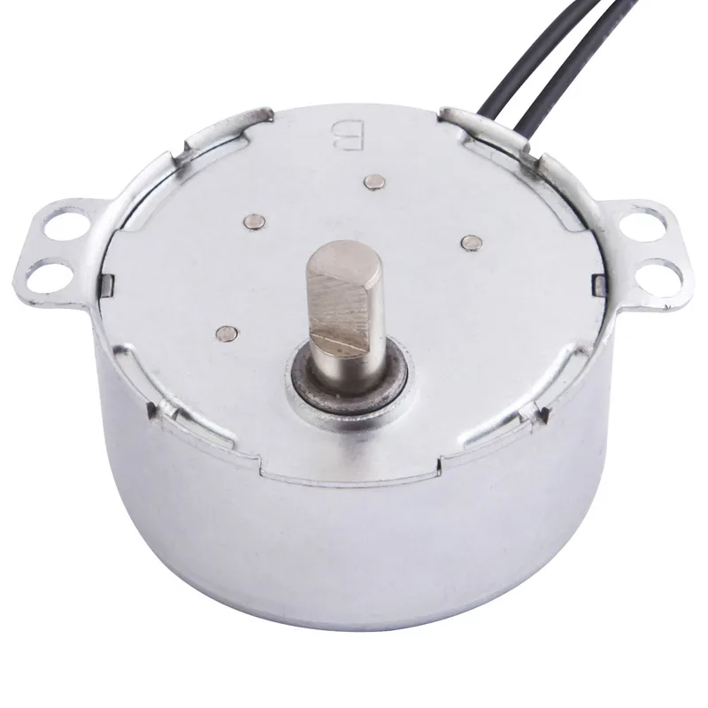 Sijiatech 24V 120V 220V 2.5rpm ac synchronous motor 4W CW CCW motor for Air mattress and oxygen generator