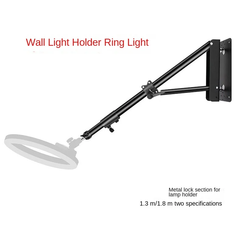 14 18 21 Inch LED Ring Light Wall Mount 36 45 55 cm Makeup Ring Light Stand Tripod Vlog Kit