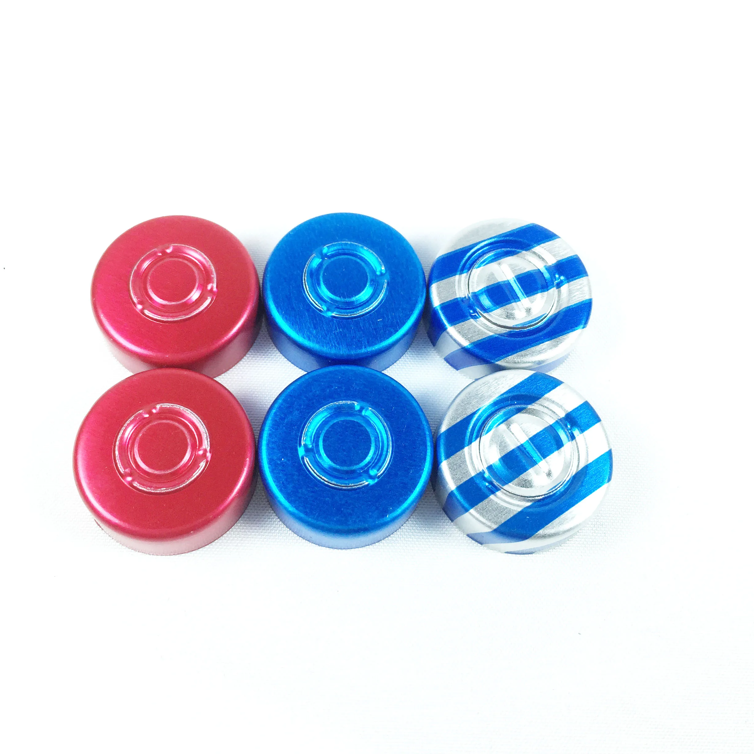 Wholesale injection 13mm 20mm 32mm flip off plastic cap vial aluminium cap Pharmaceutical 20mm flip off caps