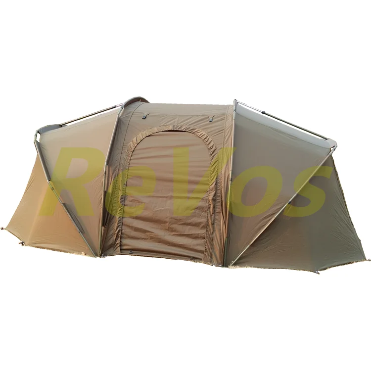 ReVos Bivvy для ловли карпа, Высококачественная двубортная палатка со средней дверью
