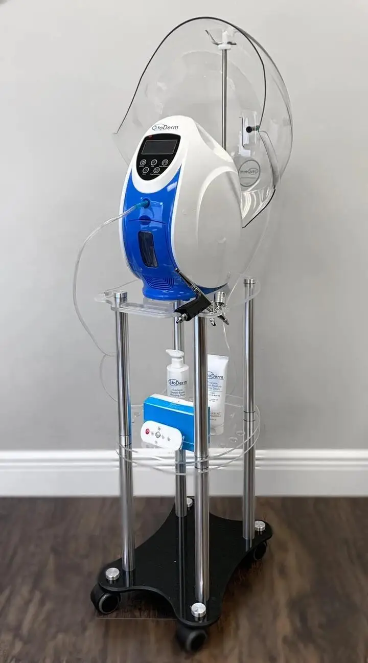 oxygen Korea O2toderm Therapy Mask Dome Spray Skin Care Oxygen Jet Facial Skin Tone Machine