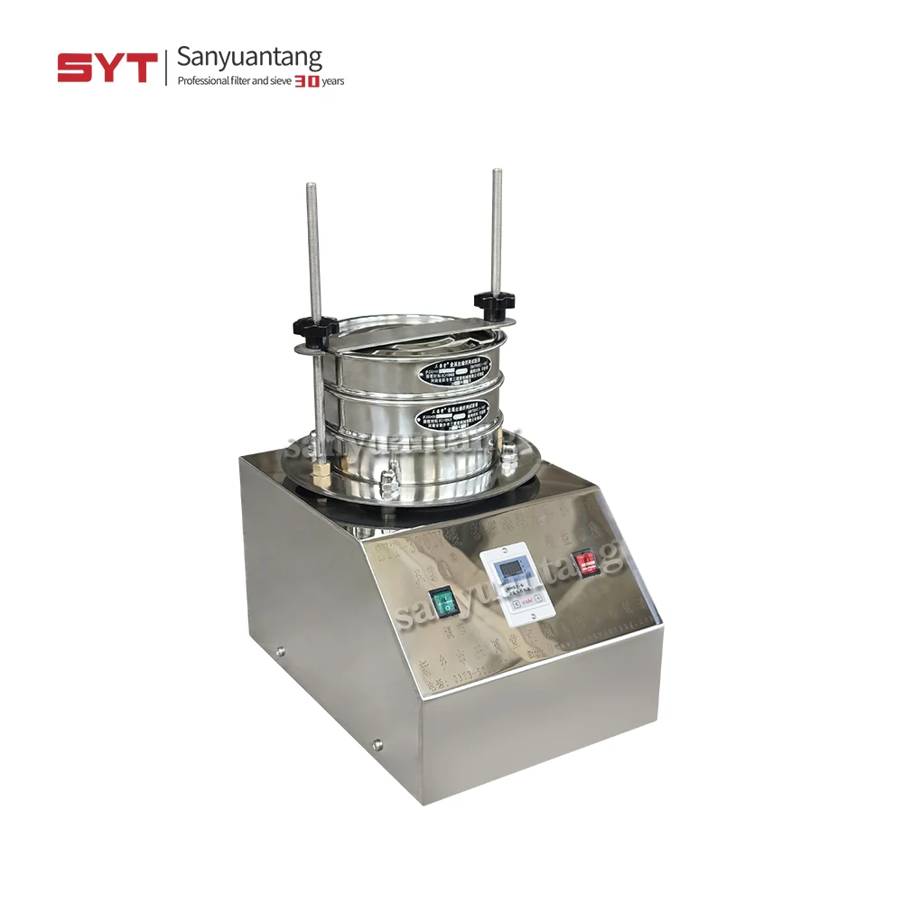 Регулируемая амплитуда электромагнитный 200 мм лабораторный сито шейкер тестовый для пищевых продуктов