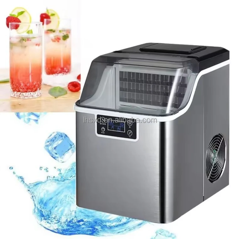 Fully automatic small commercial ice maker/Commercial small milk tea ice maker