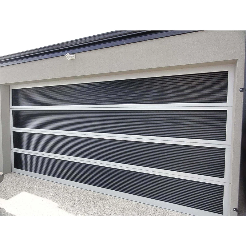 JST Insulated Automatic Sectional Aluminum Fiberglass Mesh Roll up Garage Doors