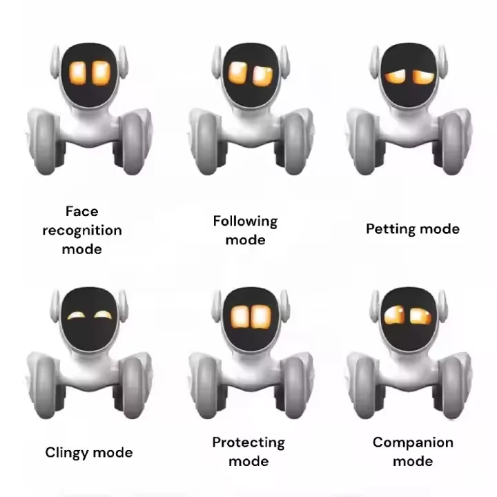 Loona is a robot toy with advanced programming functions, but also a family pet that can be controlled by voice and remote