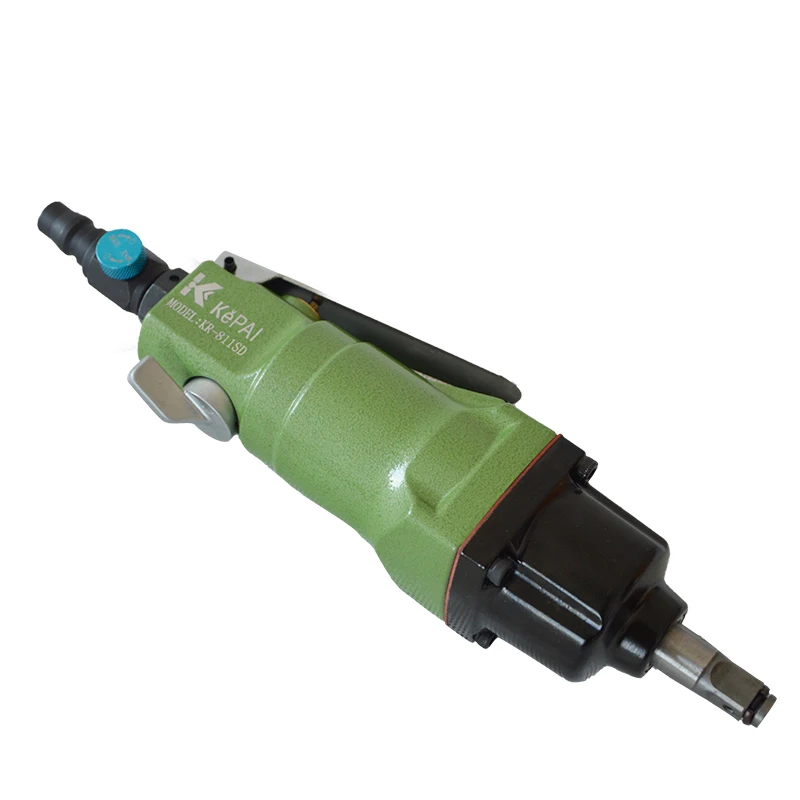 
KR-811SD Easy to Operated Pneumatic Tools Double Hammer Straight type Air Screwdriver with 125 N.M Light Weight 