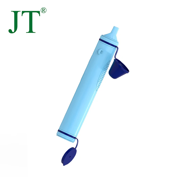 Mini Portable Outdoor Survival Kit Emergency uf Survival Gear Drinking Water Filter Straw for Camping Backpacking Hiking