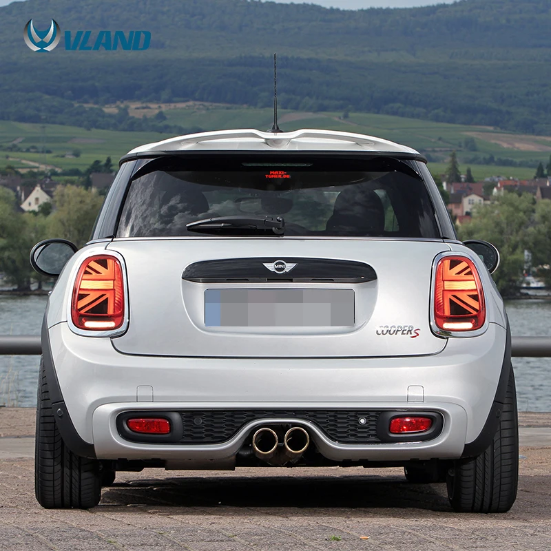 Производитель Vland, Светодиодные Автомобильные фары для BMW Mini F56 2014-2019, медный задний фонарь красного цвета