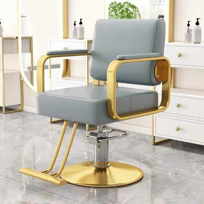 comfortable Rotating Haircut Chair salon station beauty metal salon barber chair