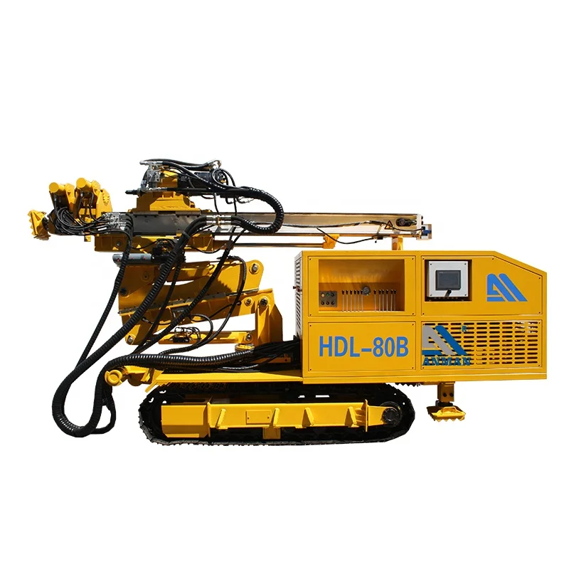 HDL-80B Advanced design concept data logger sand gravel stratum good value for money drilling rig machine